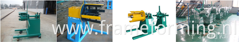 Decoiler System keel roll forming machine